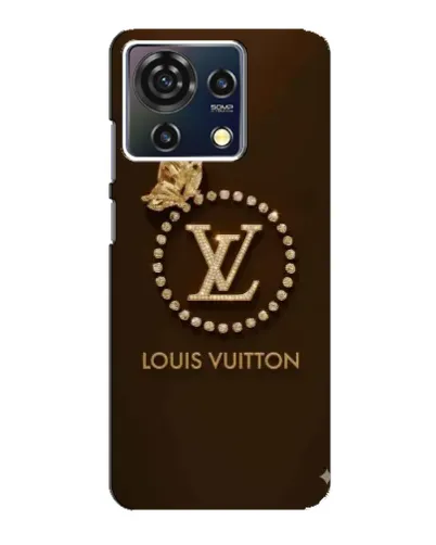 Чехол для ZTE Blade V50 Vita с картинкой «LV — золотая печать»