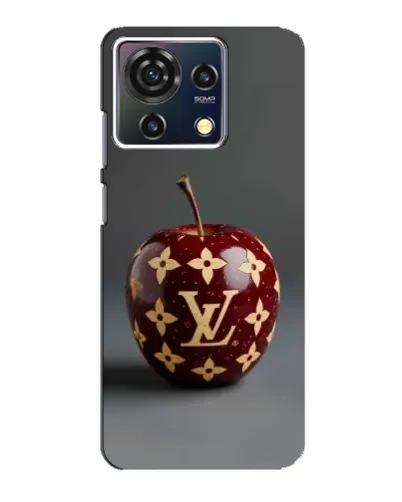 Чехол для ZTE Blade V50 Vita с картинкой «Красное яблоко LV»