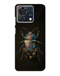 Чехол для ZTE Blade V50 Vita с картинкой «LV — мраморный принт»