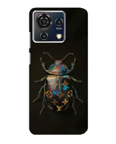 Чехол для ZTE Blade V50 Vita с картинкой «LV — мраморный принт»