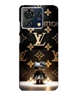 Чехол для ZTE Blade V50 Vita с картинкой «Монограмма с фигурой»