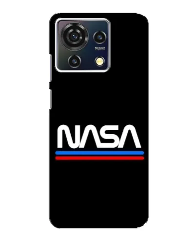 Чехол для ZTE Blade V50 Vita с картинкой «NASA — классика Red Blue»
