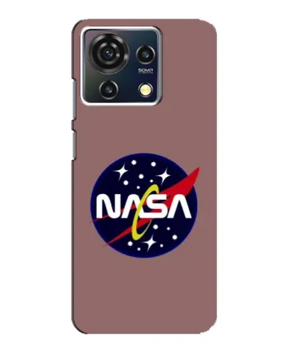 Чехол для ZTE Blade V50 Vita с картинкой «NASA — ретро космос»