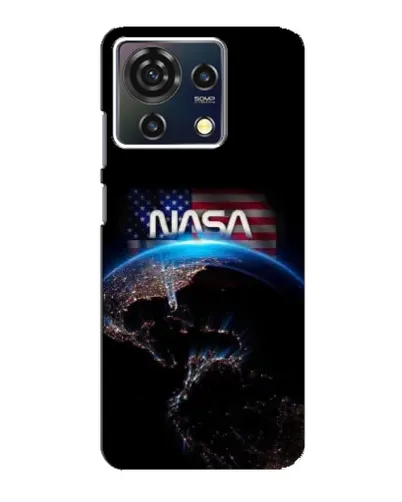 Чехол для ZTE Blade V50 Vita с картинкой «Земля из космоса NASA»