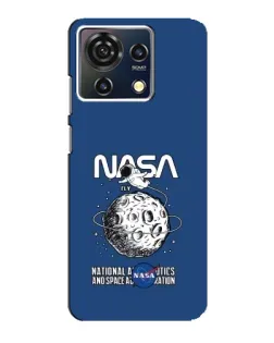 Чехол для ZTE Blade V50 Vita с картинкой «NASA — лунная миссия»