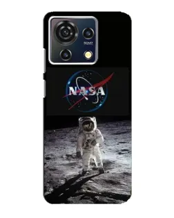 Чехол для ZTE Blade V50 Vita с картинкой «Астронавт на Луне»