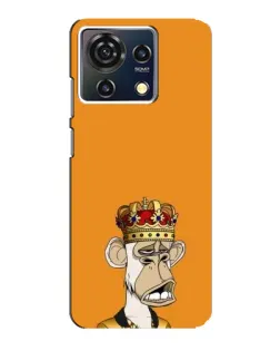 Чохол для ZTE Blade V50 Vita з картинкою «Золота мавпа Bored Ape»