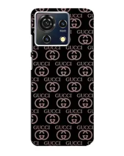 Чехол для ZTE Blade V50 Vita с картинкой «Классическая монограмма Gucci»