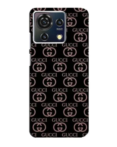 Чехол для ZTE Blade V50 Vita с картинкой «Классическая монограмма Gucci»