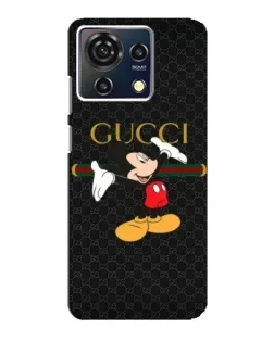 Чехол для ZTE Blade V50 Vita с картинкой «Микки Маус Gucci»