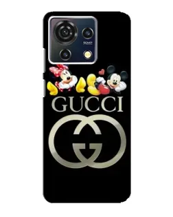 Чехол для ZTE Blade V50 Vita с картинкой «Gucci — герои Disney»