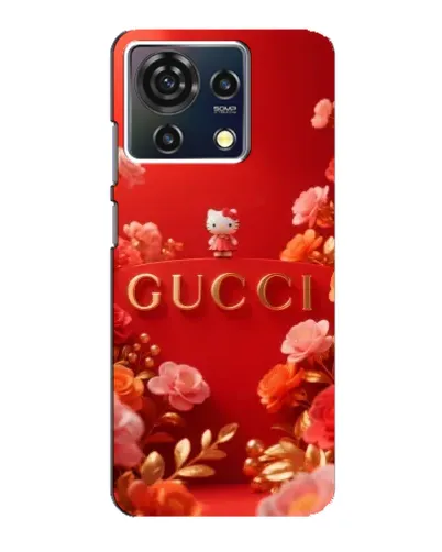 Чехол для ZTE Blade V50 Vita с картинкой «Gucci — золотой сад»