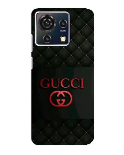 Чехол для ZTE Blade V50 Vita с картинкой «Gucci — стеганый черный»