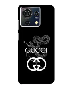 Чехол для ZTE Blade V50 Vita с картинкой «Gucci — серебряная змея»