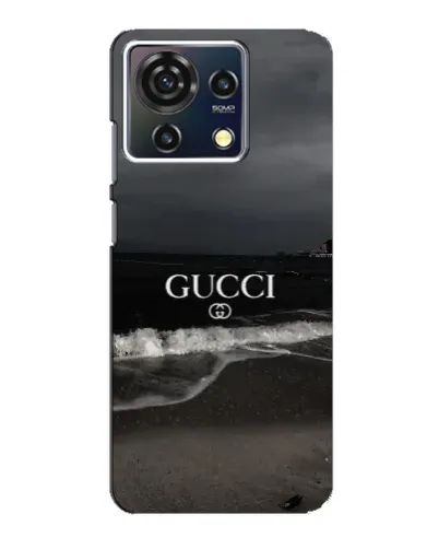 Чехол для ZTE Blade V50 Vita с картинкой «Gucci — морской прибой»