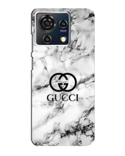 Чехол для ZTE Blade V50 Vita с картинкой «Gucci — мраморный шик»