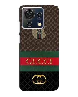 Чехол для ZTE Blade V50 Vita с картинкой «Gucci — брендированный десерт»