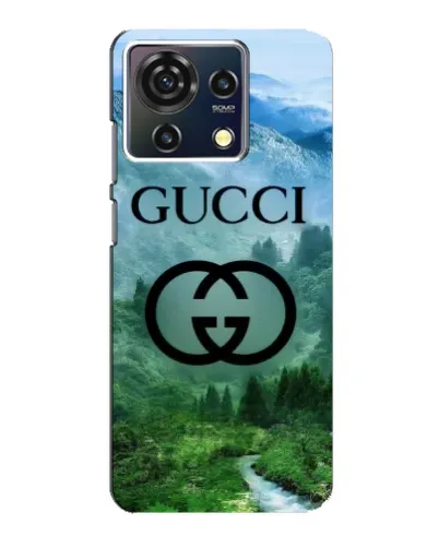 Чехол для ZTE Blade V50 Vita с картинкой «Gucci — горный пейзаж»