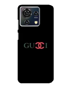 Чехол для ZTE Blade V50 Vita с картинкой «Gucci — красный градиент»