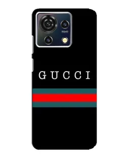 Чехол для ZTE Blade V50 Vita с картинкой «Gucci — красный пояс»