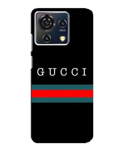 Чехол для ZTE Blade V50 Vita с картинкой «Gucci — красный пояс»