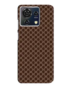 Чохол для ZTE Blade V50 Vita з картинкою «Gucci — шоколадна сітка»