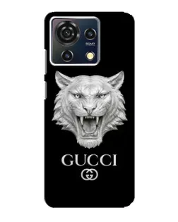 Чохол для ZTE Blade V50 Vita з картинкою «Gucci — срібний лев»