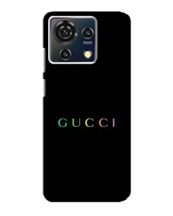 Чохол для ZTE Blade V50 Vita з картинкою «Gucci — неоновий мінімалізм»