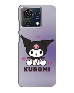 Чехол для ZTE Blade V50 Vita с картинкой «Kuromi — фиолетовый арт» Чехол для ZTE Blade V50 Vita с картинкой «Kuromi — фиолетовый арт»