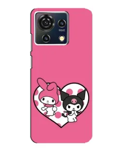 Чехол для ZTE Blade V50 Vita с картинкой «Kuromi и My Melody» Чехол для ZTE Blade V50 Vita с картинкой «Kuromi и My Melody»