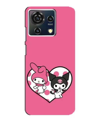 Чехол для ZTE Blade V50 Vita с картинкой «Kuromi и My Melody» Чехол для ZTE Blade V50 Vita с картинкой «Kuromi и My Melody»