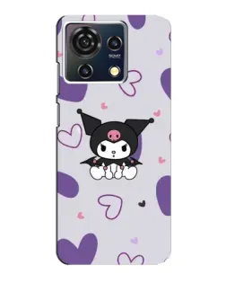 Чехол для ZTE Blade V50 Vita с картинкой «Kuromi и лавандовые сердца» Чехол для ZTE Blade V50 Vita с картинкой «Kuromi и лавандовые сердца»