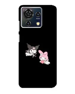 Чехол для ZTE Blade V50 Vita с картинкой «My Melody и Kuromi» Чехол для ZTE Blade V50 Vita с картинкой «My Melody и Kuromi»