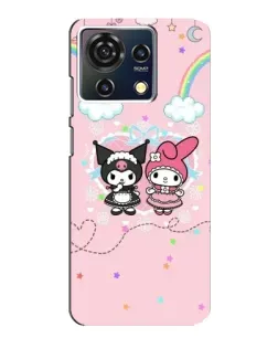Чехол для ZTE Blade V50 Vita с картинкой «My Melody и Kuromi» Чехол для ZTE Blade V50 Vita с картинкой «My Melody и Kuromi»