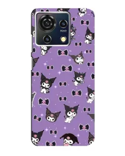 Чехол для ZTE Blade V50 Vita с картинкой «Kuromi — паттерн» Чехол для ZTE Blade V50 Vita с картинкой «Kuromi — паттерн»