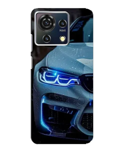Чехол для ZTE Blade V50 Vita с картинкой «Взгляд BMW с синими фарами» Чехол для ZTE Blade V50 Vita с картинкой «Взгляд BMW с синими фарами»