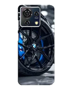 Чехол для ZTE Blade V50 Vita с картинкой «Колесо BMW вблизи»