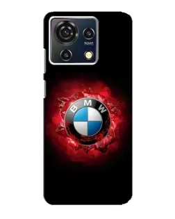 Чехол для ZTE Blade V50 Vita с картинкой «Логотип BMW — вспышка»