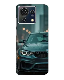 Чехол для ZTE Blade V50 Vita с картинкой «BMW в огнях города»
