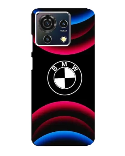 Чехол для ZTE Blade V50 Vita с картинкой «Логотип BMW и неоновые дуги» Чехол для ZTE Blade V50 Vita с картинкой «Логотип BMW и неоновые дуги»