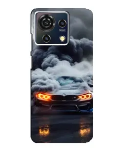 Чехол для ZTE Blade V50 Vita с картинкой «BMW в дыму»