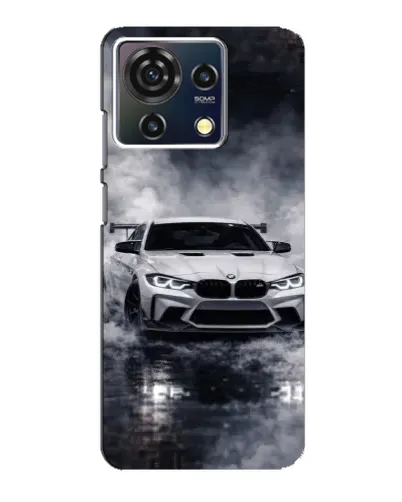 Чехол для ZTE Blade V50 Vita с картинкой «BMW сквозь туман» Чехол для ZTE Blade V50 Vita с картинкой «BMW сквозь туман»
