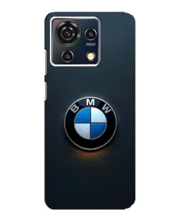 Чехол для ZTE Blade V50 Vita с картинкой «Логотип BMW — минимализм»