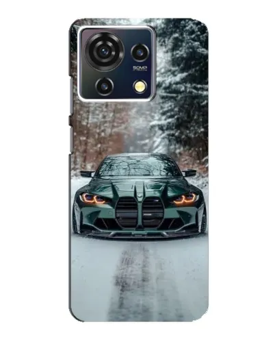 Чехол для ZTE Blade V50 Vita с картинкой «BMW в зимнем лесу» Чехол для ZTE Blade V50 Vita с картинкой «BMW в зимнем лесу»
