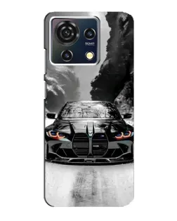 Чехол для ZTE Blade V50 Vita с картинкой «BMW — акварельный дрифт» Чехол для ZTE Blade V50 Vita с картинкой «BMW — акварельный дрифт»