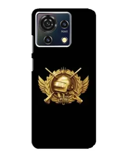 Чехол для ZTE Blade V50 Vita с картинкой «PUBG — оранжевый градиент»