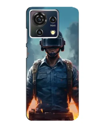 Чехол для ZTE Blade V50 Vita с картинкой «PUBG — реалистичный герой» Чехол для ZTE Blade V50 Vita с картинкой «PUBG — реалистичный герой»