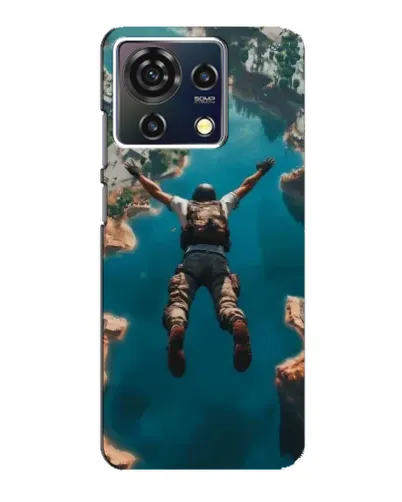 Чехол для ZTE Blade V50 Vita с картинкой «PUBG — свободное падение» Чехол для ZTE Blade V50 Vita с картинкой «PUBG — свободное падение»