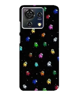 Чехол для ZTE Blade V50 Vita с картинкой «Экипаж Among Us»