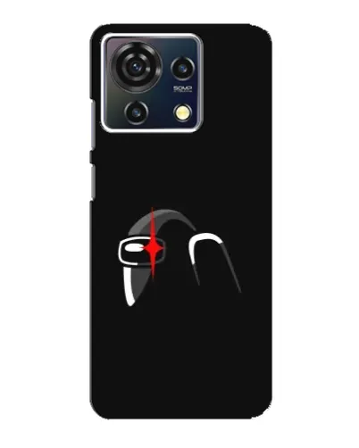 Чехол для ZTE Blade V50 Vita с картинкой «Among Us шлем» Чехол для ZTE Blade V50 Vita с картинкой «Among Us шлем»